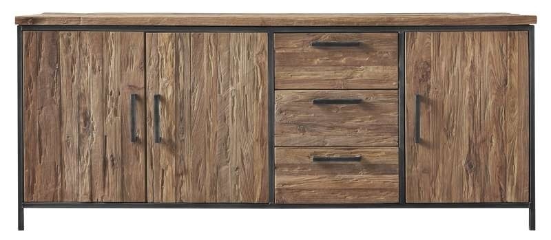 Dressoir Romaro teakhout mix rough kopen? Kasten, Sidetables &amp; Dressoirs