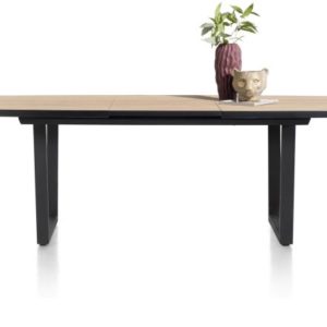 Avalox, uitschuif bartafel ovaal 190 (+ 60) x 110 cm