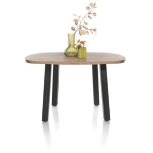 Pavarotti, eetkamertafel 130 x 110 cm - ovaal
