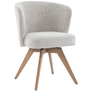 Eetkamerstoel Mandolia beige hout