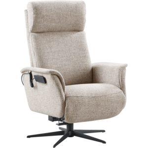 Relaxfauteuil Heranti met sta-op L grijs