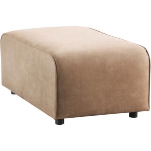 Hocker Lagonia bruin microleder