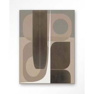 Wanddecoratie Delicate bruin