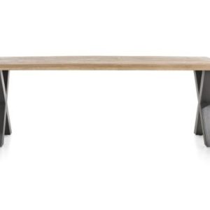 Metalox, eetkamertafel 230 x 100 cm