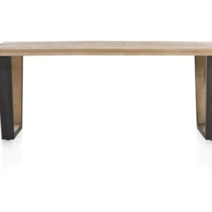 Metalox, eetkamertafel 230 x 100 cm