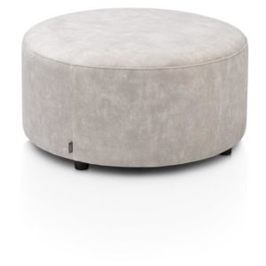 Zach, poef rond 80 cm - hoogte 40 cm - selected choices