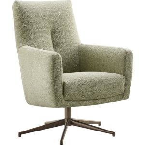 Fauteuil Merendy hoge rug groen