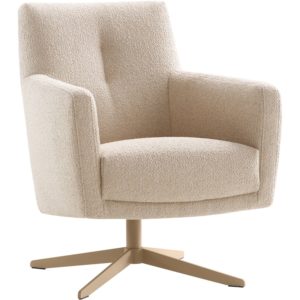 Fauteuil Merendy lage rug beige