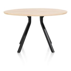 Arvada, tafel 125 cm. - rond - centrale poot kort