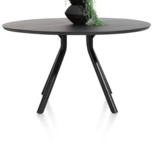 Arvada, tafel 140 cm. - rond - centrale poot kort