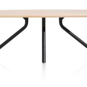 Arvada, tafel 220 x 110 cm. - ovaal - centrale poot lang