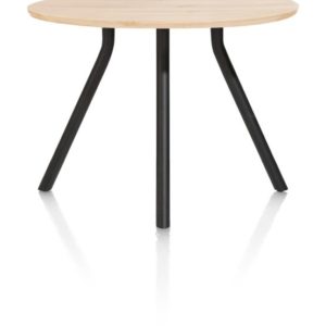 Arvada, bartafel 125 cm. - rond - centrale poot kort