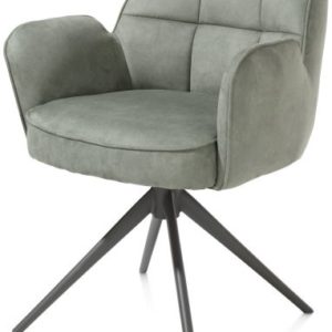 Bell, armstoel - graphiet frame - draaibaar - pocket - stof Calabria