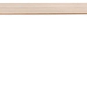 Niora, eetkamertafel 210 x 100 cm - rechthoek - metalen poot