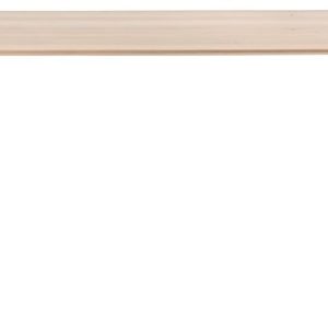 Niora, eetkamertafel 210 x 100 cm - rechthoek - houten poot