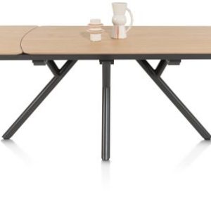 Novello, uitschuiftafel 200 (+ 78) x 100 cm