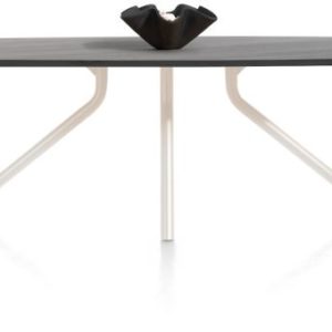 Arvada, tafel 250 x 110 cm. - ovaal - centrale poot Nebbia