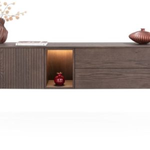 Trenton, lowboard 180 cm - 1-deur + 2-laden + 1-niche