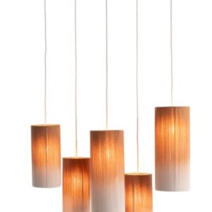 Ambre hanglamp 5*E27