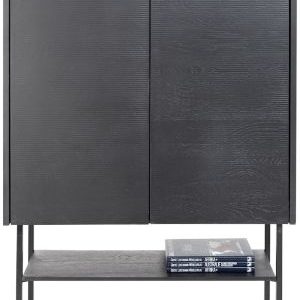 Carving, highboard 120 cm. - 2-deuren