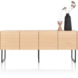Carving, dressoir 210 cm. - 4-deuren