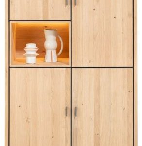 Shimanto, bergkast 100 cm - 4-deuren + 1-niche (+ LED)