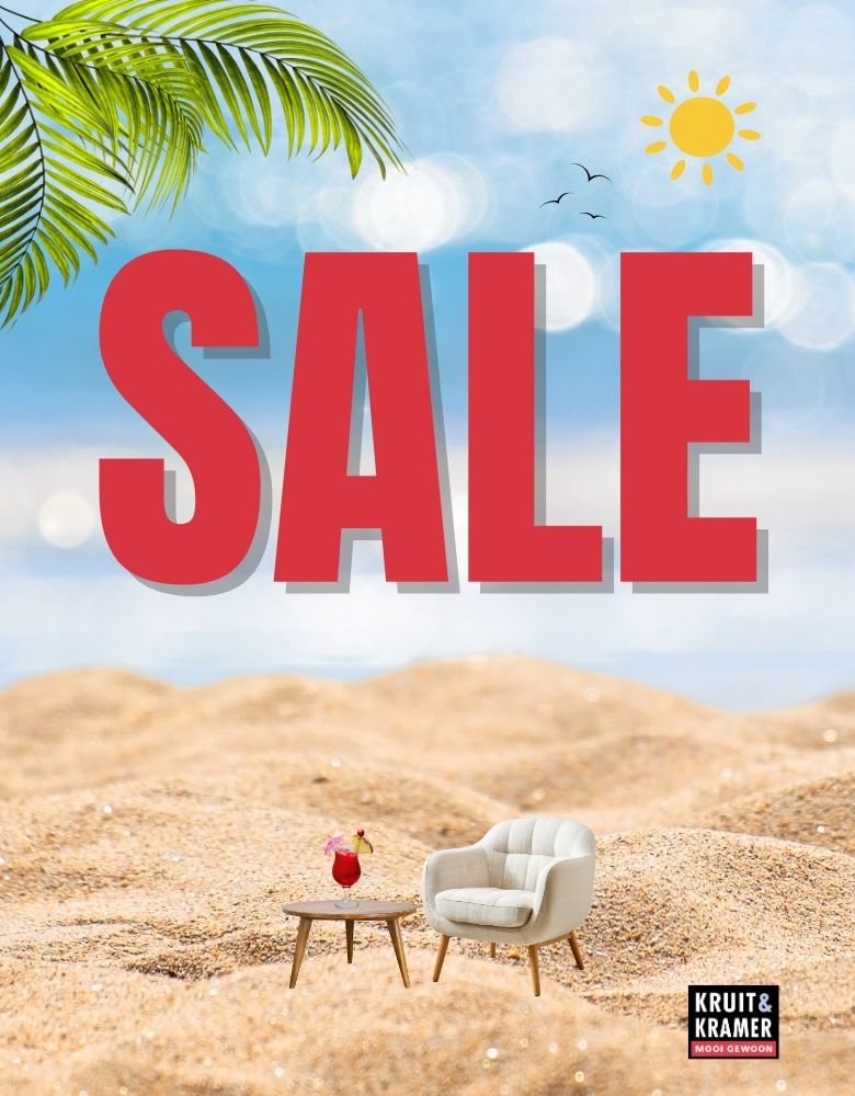 Zomerkorting tot 70% bij Kruit & Kramer