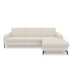 Napels, 2.5-zits arm links+longchair rechts - arm 4 - poot 13 cm. - vada